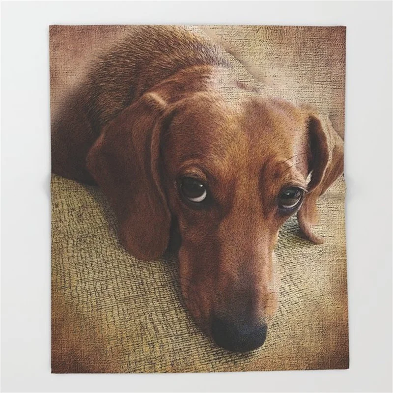 Dachshund Throw Blanket 406