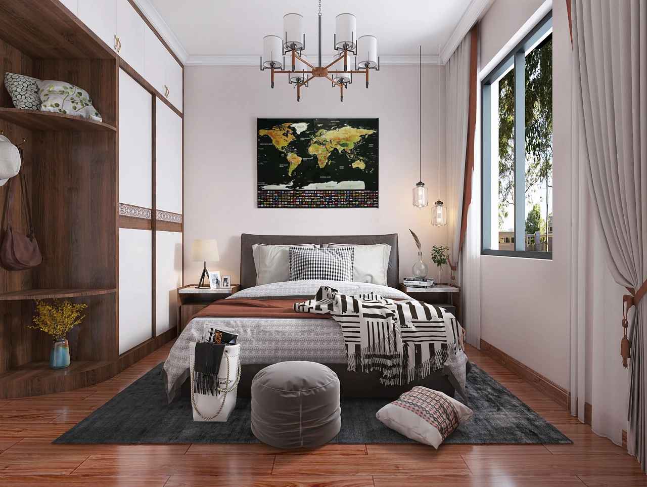 Scratch Off World Travel Map Large Size Premium Personalized Wall Stickers Poster All Country Flags Gifts Package For Travelers