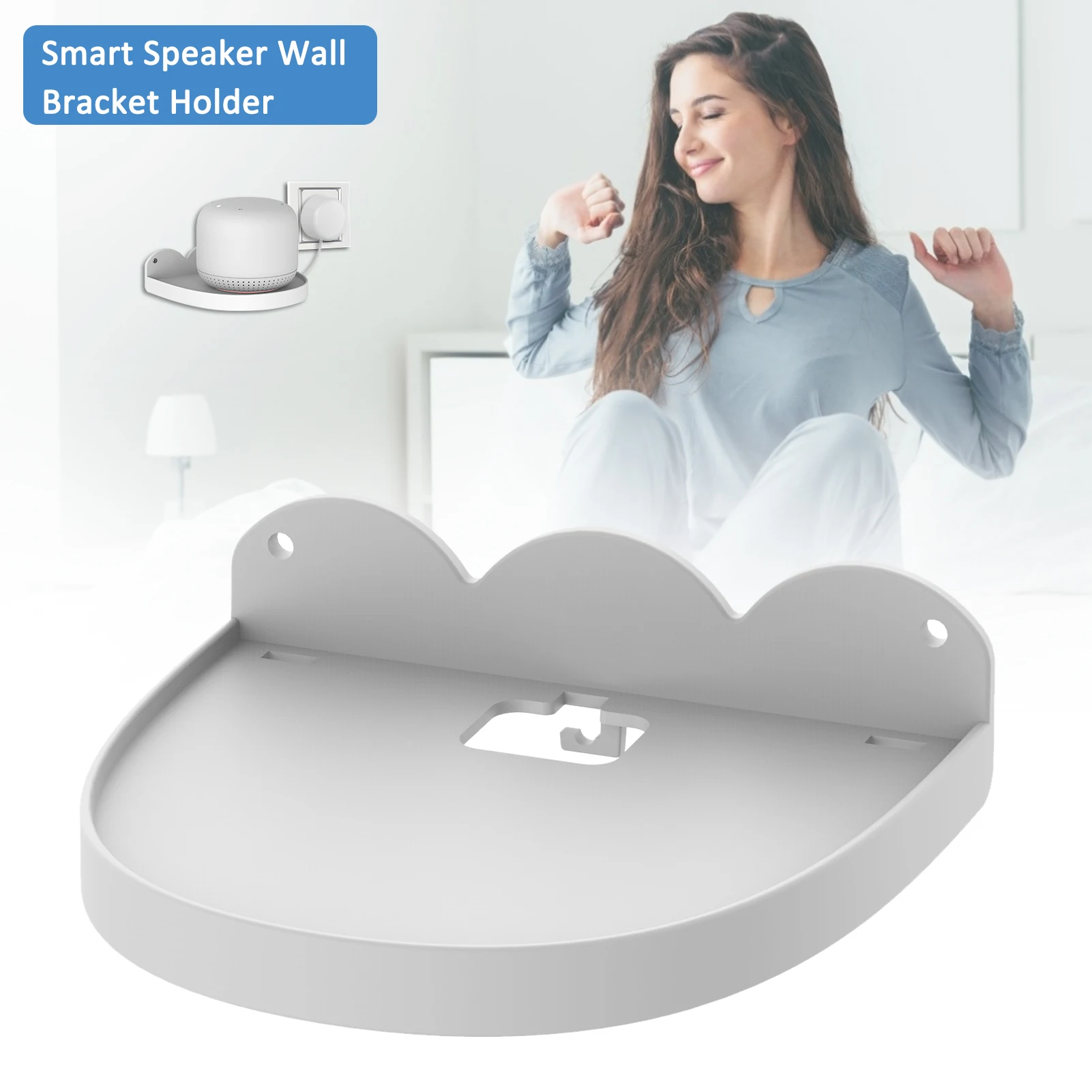 

Speaker Holder Wall Mount Stand For Echo Dot 4th Gen 3rd Smart Speaker, Durable Stable Sound Box Supprt Bracket mini