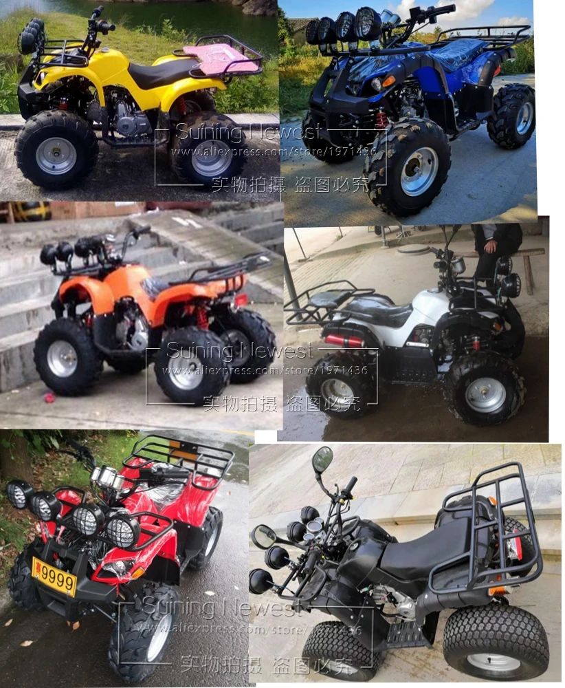 125CC с воздушным охлаждением бензиновый газ ATV 4 колеса песочный пляжный автомобиль багги цепной привод мотоцикл мини квадроцикл