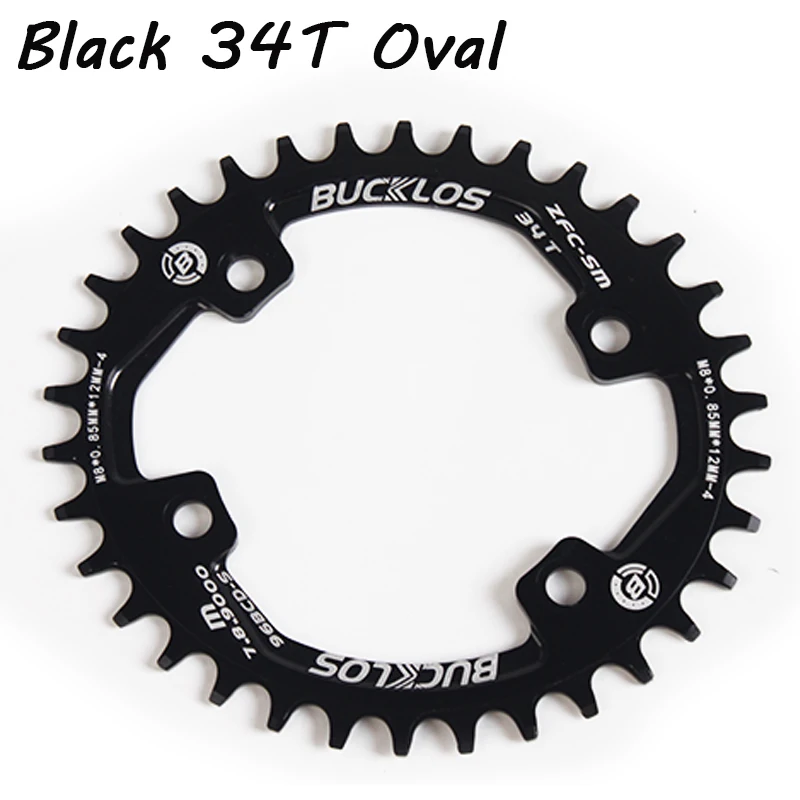 Plateau Ovale étroit/large Bucklos 32T – 104 BCD – VTT – 8-12 Vitesses – Aluminium – Neuf