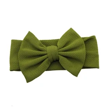 1 шт. однотонная тканевая повязка на голову Ливерпуль с бантом аксессуары для волос повязка на голову для нового детского украшения, 1Yc8733