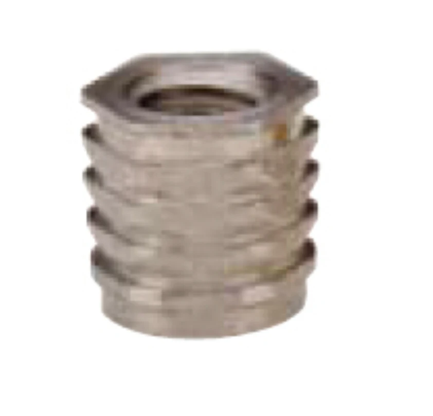

NFPC-M3/M3.5/M4/M5/M6/M8 256/440/632/832/024/032/0420/0518 Press-In Threaded Inserts,Hexagonal,Stainless Steel
