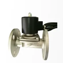 2way фланцевый электромагнитный клапан из нержавеющей стали DN32 AC220VDC24V фланец взрывозащищенный Соленоидный клапан Магнитный Соленоидный клапан