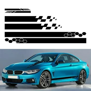 

Accessories Sticker Replacement 5pcs/Kit PVC Sports Racing Decal Rearview