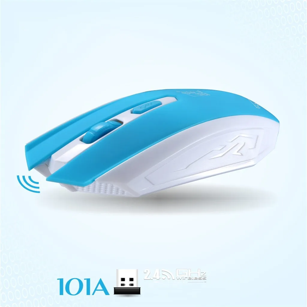 101A 2,4G Беспроводная USB оптическая мышь для ноутбука игровой компьютер