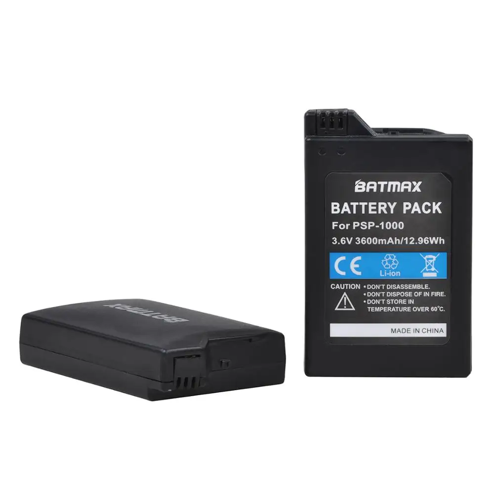 Batmax 3600mah Battery For Sony Psp 1000 Playstation Portable Psp1000 Console Replacement Batteries Digital Batteries Aliexpress