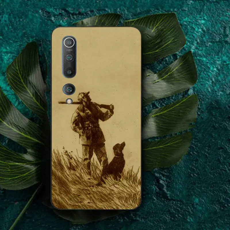 Yinuoda Hunting animal and fishing man Phone Case for RedMi note 4 5 7 8 9 pro 8T 5A 4X case xiaomi leather case hard Cases For Xiaomi