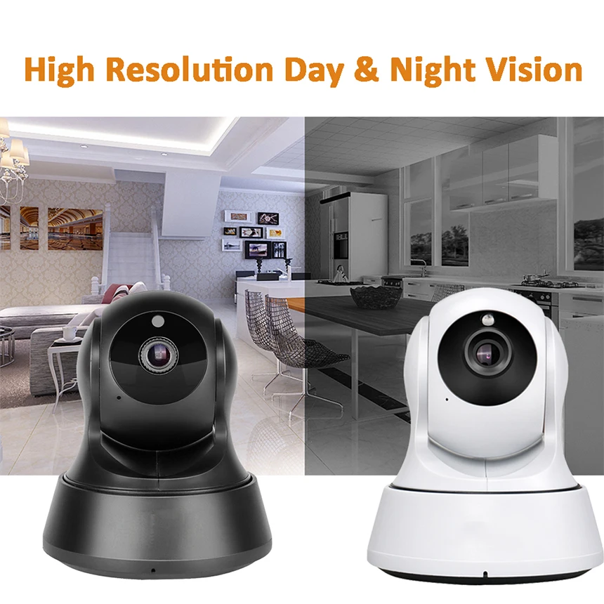 Hebeiros 1080P Smart Life Tuya камера облачная Мини Wifi камера с автоматическим отслеживанием движения, сетевая ip-камера видеонаблюдения