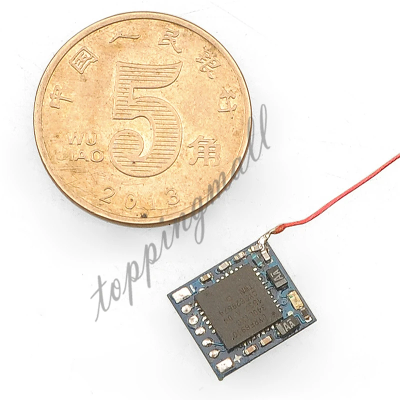 Микро 2 4G 5ch DSM2 приемник с PPM входом для DIY Мини RC кисти/бесщеточный Racer Дрон