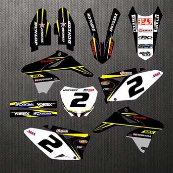 

Motorcycle stickers custom complete tool graphics background decal sticker quantity luster for teamRMZ250 10-18 2016 2017 2018