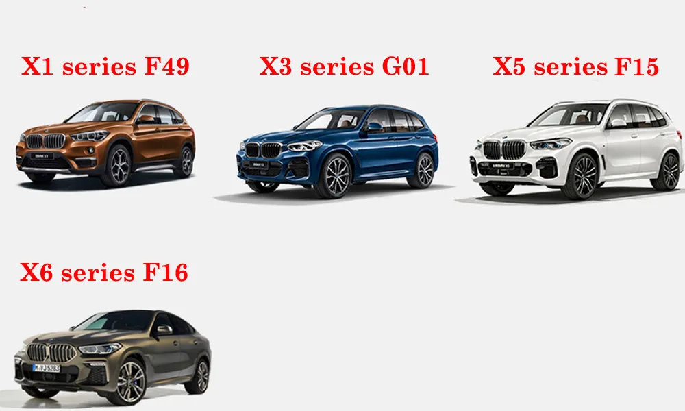 Для BMW X1 F49 X3 G01 X4 G02 X5 F15 X6 F16 Алмазная решетка почки передний бампер Стайлинг автомобильной решетки