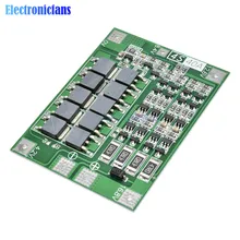 4S 40A литий-ионная батарея 18650 зарядное устройство PCB плата защиты BMS с балансом для бурильного двигателя 14,8 в 16,8 в Lipo модуль