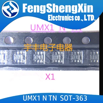 

50pcs/lot UMX1N UMX1 X1 SOT-363 UMX1NTN dual transistors