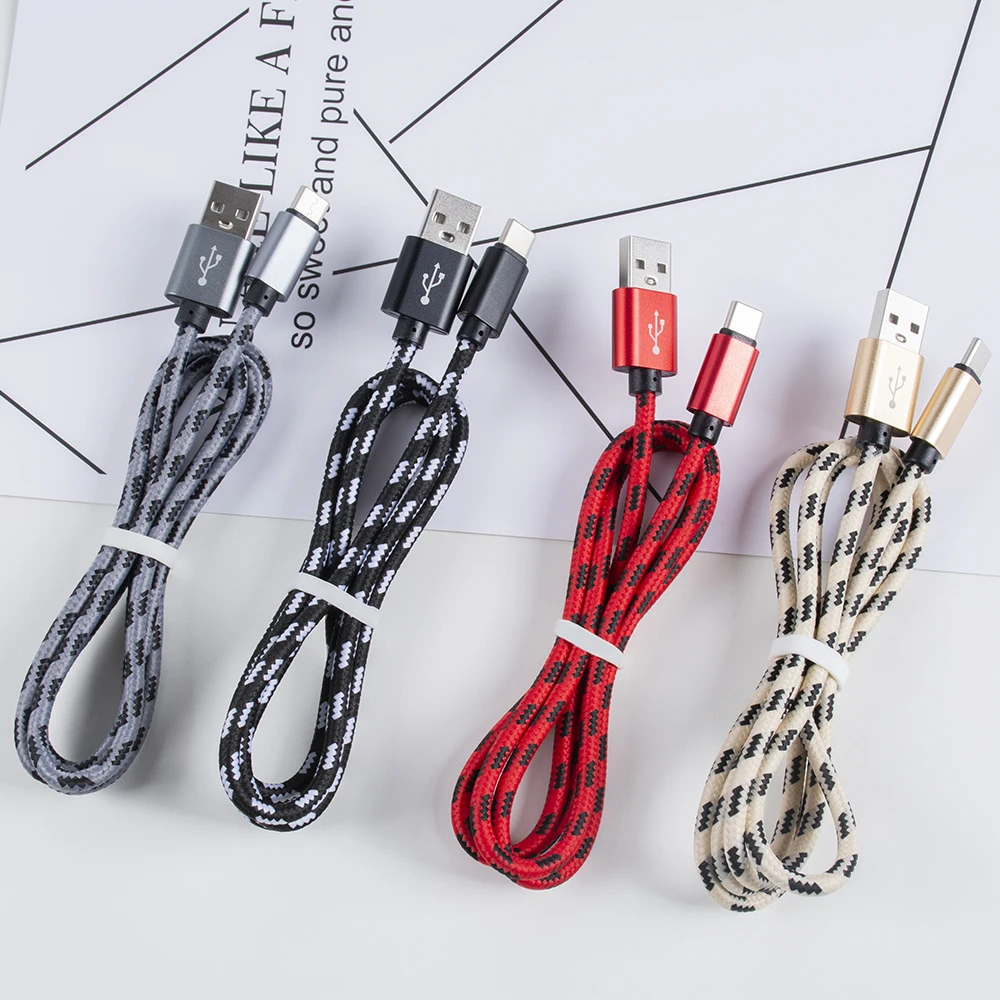 MUSTTRUE нейлоновый Плетеный 3A микро USB кабель зарядное устройство мобильный телефон