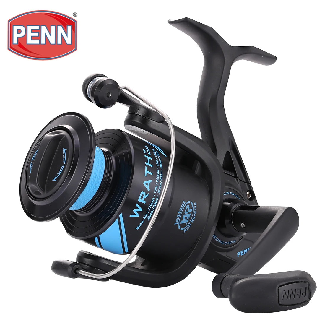 PENN WRATH 2500-8000 Spinning Fishing Reel 6.2:1 5.6:1 5.3:1 3BB  Lightweight Corrosion-resistant Graphite Body Fishing Tackle - AliExpress