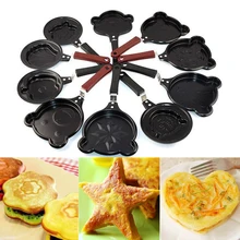 Moldes de tortitas dispensador de masa para panqueques huevo sartén para pancakes moda Mini cocina freidora herramientas(China)