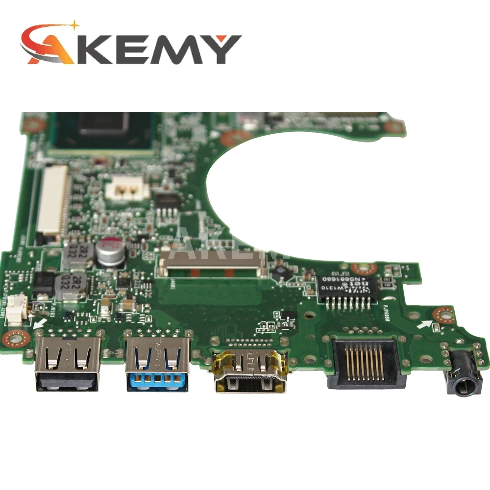 Материнская плата Akemy X202E для ноутбука ASUS X201E S200E X201EP протестированная