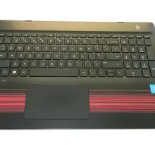 95% для hp павильон 15-BK серии красный палмрест TOUC hp AD& KEYBOARD 862650-031