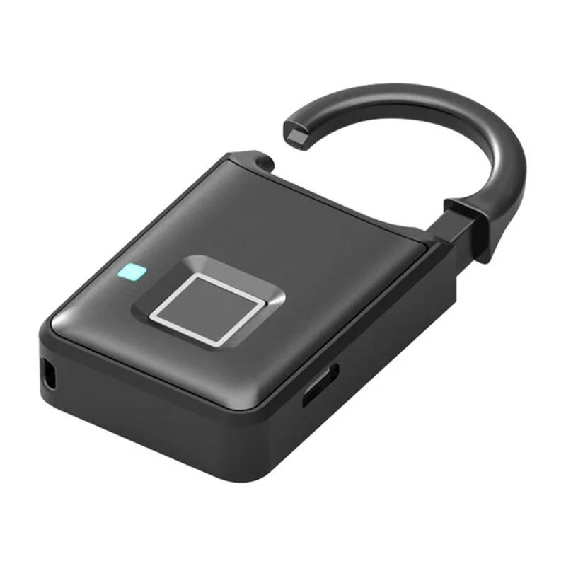 

Smart Fingerprint Padlock USB Charging Anti-Theft Quick Fingerprint Lock Security for Luggage GV99