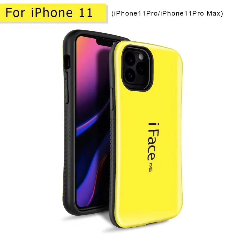 Чехол для Iface mall для iPhone 11 Pro MAX чехол противоударный задняя крышка Гибридный ТПУ+ PC для iPhone 11 Pro MAX чехол для телефона