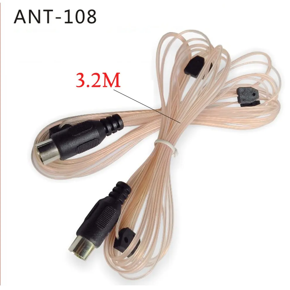 ANT-108 3,2 м 75 Ом FM радио антенна кабель гнездовой разъем для внутреннего домашнего аудио Радио стерео приемник