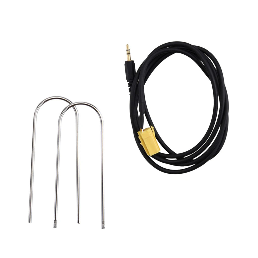 Car 3.5MM AUX Input Adapter Cable for Peugeot 206 207 307 308 Citroen Sega MP3 MP4 Phone 2007 - 2013 2014 2015