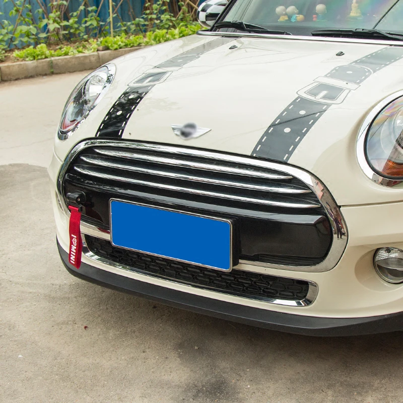 

For BMW MINI COOPER S JCW CLUBMAN F54 F55 F56 F60 R55 R60 Decorative Trendy Towing Bars Hook Sticker Car accessories exterior