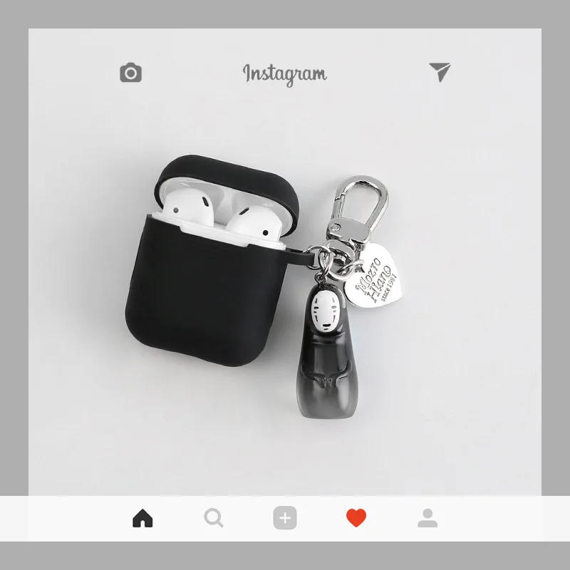 Sairdidaway Хаяо Миядзаки Стройный человек Silcone чехол с защитной фигуркой брелок Подвеска Bluetooth чехол для наушников