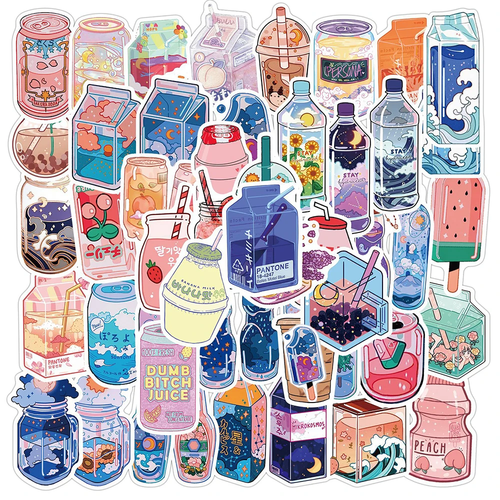 100 PCS Cute Animal Stickers for Kids, Water Bottle Stickers Pack Bulk,  Waterpro