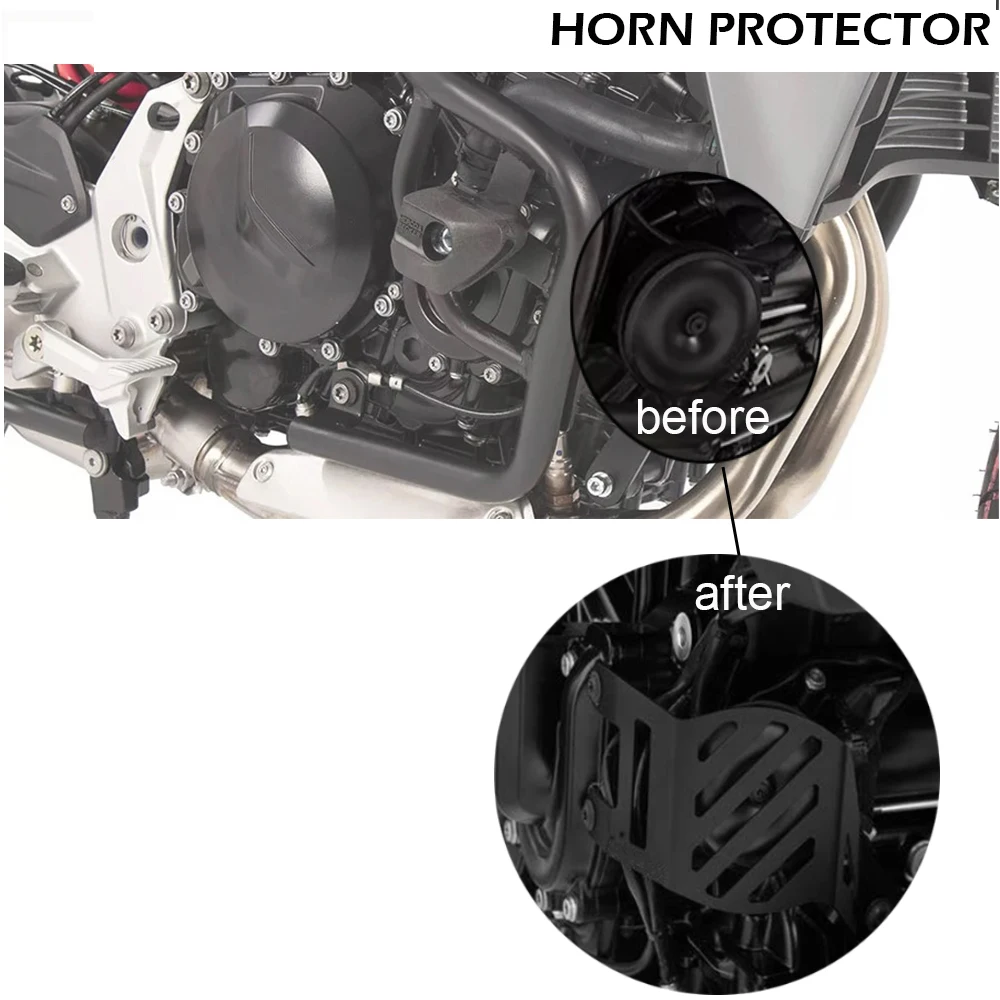 2020 2021 F900R F900XR Motorcycle Horn Protection Cover Guard For BMW F 900 R XR F900 R XR F900R 2020 2021 Aluminum Accessories