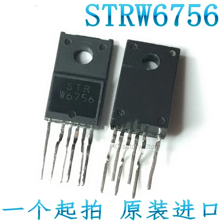 Оригинал 5 шт. Φ STRW6756 W6756 модуль импульсного источника питания список оптового