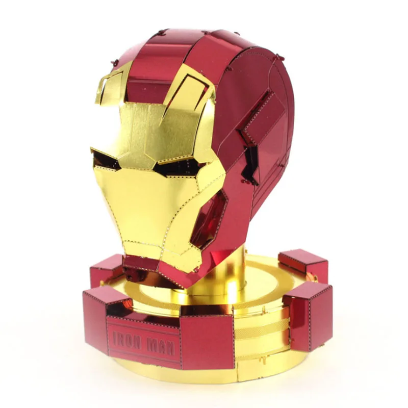 

Creative Assembled Model 3D Stereo Puzzle Avengers Iron Man Gift Cosplay Props