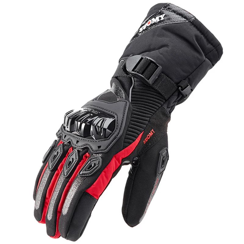 Guantes moto Luvas moto rcycle перчатки водонепроницаемые ветрозащитные зимние теплые сенсорный экран для Hyosung Triumph Benenlli индийские Aprilia - Цвет: ST-007