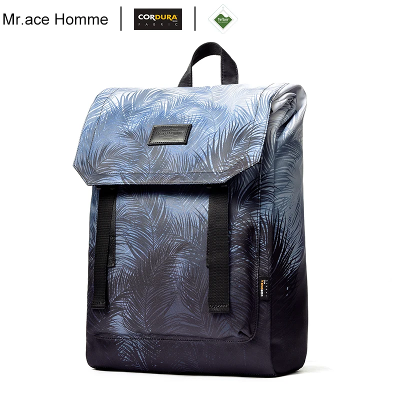 Рюкзак мужской для ноутбука 15 дюймов водонепроницаемый черный | Багаж и сумки