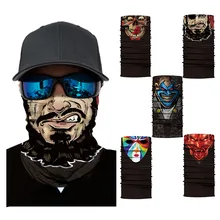 Унисекс 3D катание на лыжах Сноуборд теплый шарф на шею Балаклава для нанесения маски на лицо бандана велосипедная маска обучение маска для упражнений Прямая 819