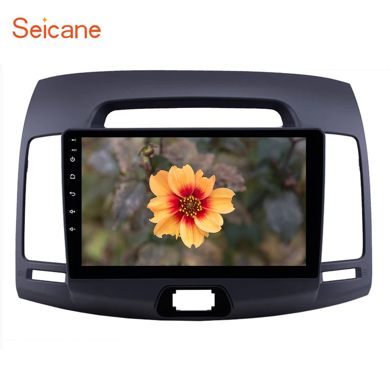 Автомагнитола Seicane 2 Din с GPS мультимедийный плеер на Android 9 1 для Hyundai Elantra 2007 2008 2009 2010