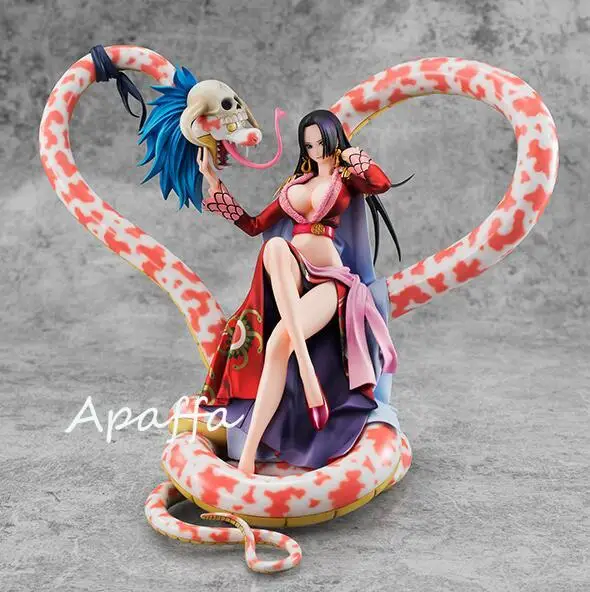 

21cm Sexy Girl Anime Figure Portrait Of Pirates Neo Maximum Boa Hancock Snake PVC Action Figure Collection Model Toy Brinquedos