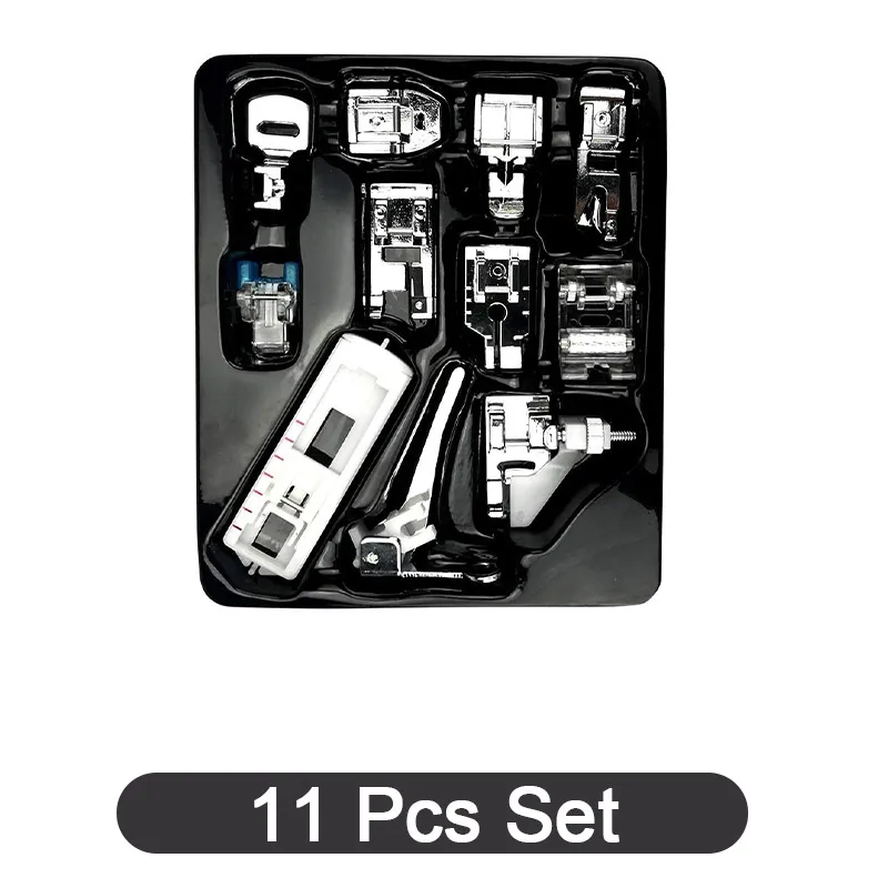 Best Professional 11 Pcs Multifunction Presser Foot Spare Parts Accessories For Sewing Machine Brother Singer Foot Zipper Sewing