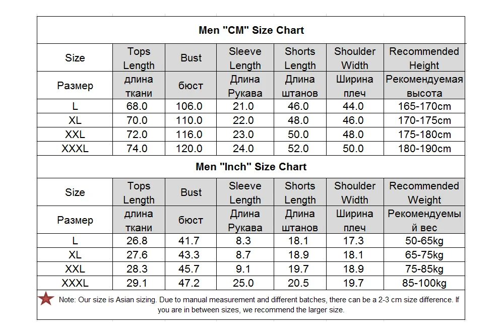 men size