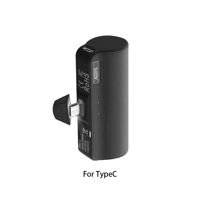 6097 Power Bank 3300mAh External Battery Wireless Charging For iPhone 13 Pocket Mini Power Bank mobile phone charger For Xiaomi For TypeC