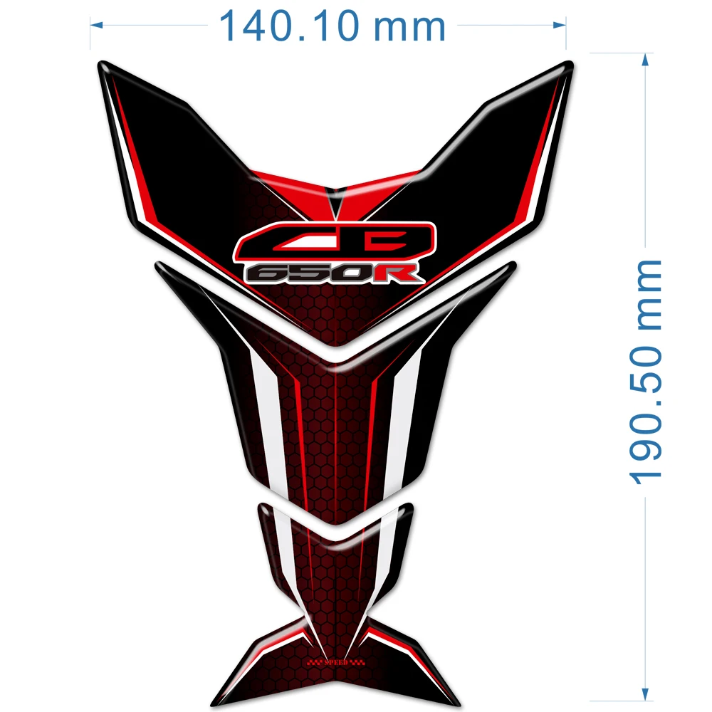 Защитная накладка на бак наклейки мотоцикл топливо для Honda CB650R CB 650R 3D защита