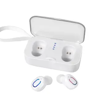 

T18S Mini Wireless Bluetooth 5.0 In-Ear Earphone Sports Bass Headset Stereo Earbuds with Mic stereo for Running Sport