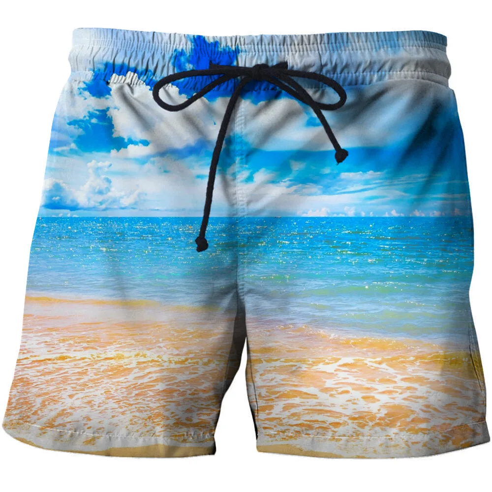 Парусник пляжные печатные 3D шорты для серфинга мужские летние плавающие шорты для мужского отдыха быстросохнущие бордшорты