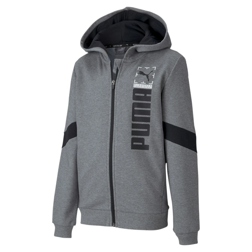 puma rebel full zip hoodie