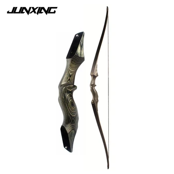 

60 Inches Long Bow 30-60 LBS with 15 inches Camo Riser for Archery Hunting Shooting