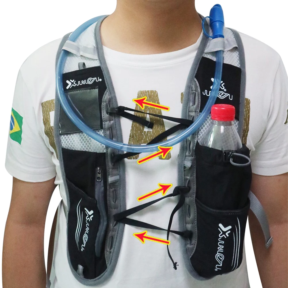 

Ultra-light Outdoor 2L Water Bag Hydration Backpack Women Men Camping Hiking Riding Running Bag Water Bladder Container