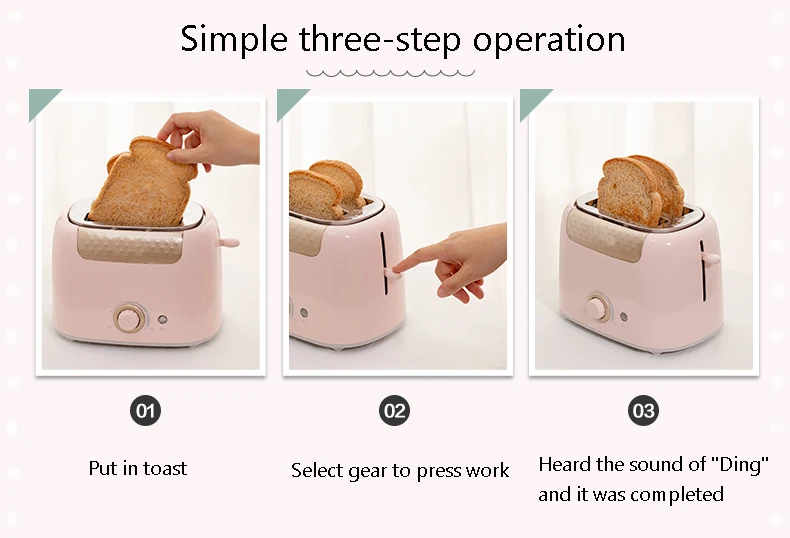 DMWD мини многофункциональный автоматический тостер быстрый нагрев бытовой 2 ломтика хлеб тост Сэндвич Машина для завтрака нержавеющая сталь