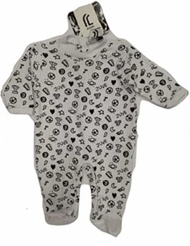 

JUVENTUS OFFICIAL Tutina Interlock Pattern, Taglia 6/9 Mesi
