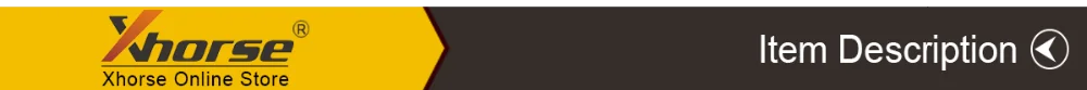 Xhorse-Item Description